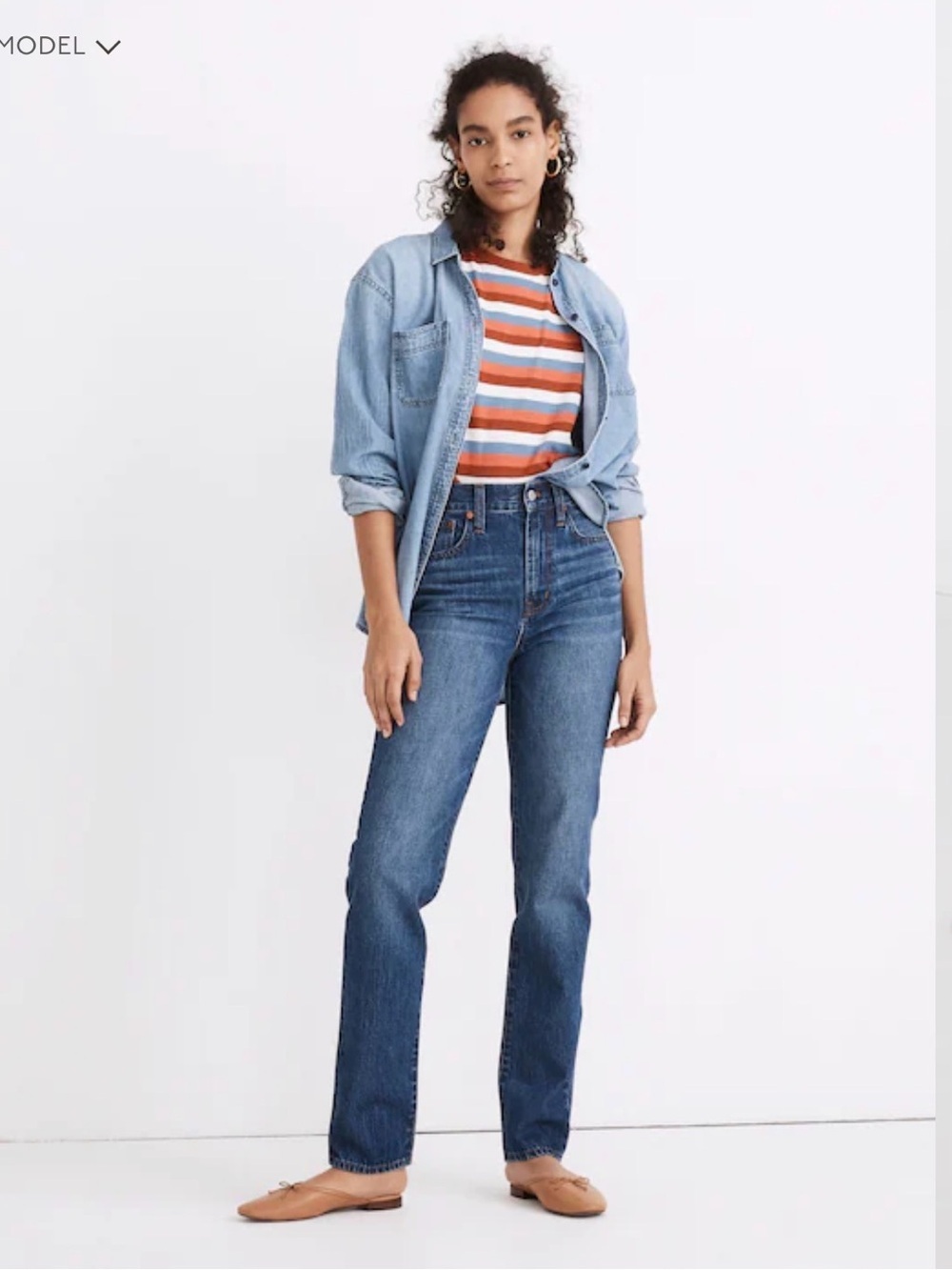 Madewell The Perfect Vintage Full-Length Jean in Concordia Wash Size 25